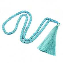 1 颗绿松石念珠 祈祷念珠 念珠 持诵念珠