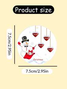 Custom Christmas Decorations With 1-8 Names, Personalized Christmas Tree Decorations, Customized Christmas Gifts, Customizable Text Christmas Ornaments, Diy Ornaments, Christmas, Garden, Acrylic, Ceramic, Wooden, Christmas Crafts, Snowman Pattern, Room Decor, Mom, Family