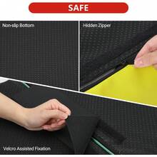 Juguetes de escalada de cuero de PU suave de 4 piezas para niños pequeños, bloques de escalada de espuma para bebés niños pequeños, estructuras de escalador de gimnasio impermeables de espuma para niños pequeños 3, juego de actividad de escalada y rastreo en interiores - Multicolor - Ver 7