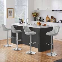 Sgabelli bar - Grigio Chiaro - Visualizzare 2