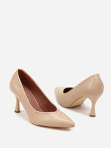 Vices Heels With Natural Leather Insole - Mocha Brown - View 6