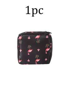 1 pièce Pochette hygiénique réutilisable et portable, sac de rangement multifonctionnel pour serviettes hygiéniques, cosmétiques, mouchoirs, clés, convient pour la maison, la chambre, les sacs, les valises, les voyages, la rentrée scolaire, le dortoir