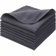 SmoothNovelty 24 toallitas de franela reutilizables para bebé, toallitas faciales suaves naturales sin blanquear para pañales de tela - 24 - Ver 13