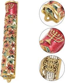 Haiyou Puerta Acento Pergamino  Puerta Retro Decorativo Metal Placa Ornamento con Pergamino - 1 - Ver 10