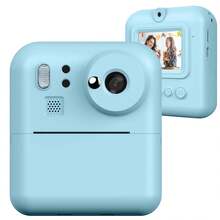 Máy ảnh in ảnh tức thời này có màn hình 2.4 inch, camera kỹ thuật số HD 1080P, camera 48MP, hai chế độ in và nhiều loại nhãn dán có thể in. Máy có đèn flash tích hợp, cổng sạc USB và đi kèm 3 cuộn giấy in ảnh. Đây là món quà lý tưởng cho Halloween, Giáng sinh hoặc sinh nhật, đặc biệt phù hợp cho thanh thiếu niên. Quà tặng tựu trường. - Nhiều màu - Xem 14