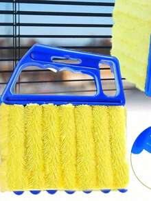 手持式车窗/门轨道双面清洁刷、窗台清洁器、百叶窗掸子、凹槽清洁工具 - 彩色 - 查看 8