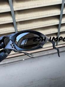 BLACK Fashion Sunglasses With Removable Nose Flat Taris Prizm Unisex New Model M&OPTICA - bangtaris-todo preta - 查看 3