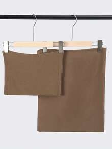 2pcs Muslim Women Solid Color Tube Cap + Chiffon Scarf Set, Islamic Hijab Scarves Combo, Elastic Undercap & Chiffon Scarf Casual Outfit