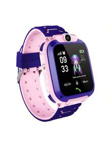 Mejor regalo 2025, Reloj inteligente para niños con función de posicionamiento y seguimiento, llamada, cámara frontal, grabación de álbumes, notificación de tono de llamada, buscador de dispositivos, correa cómoda, múltiples opciones de color, buscador de teléfono - Multicolor - Ver 13