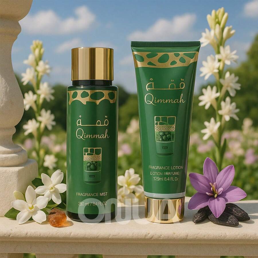 Sultan El Waha - Qimmah Gift Set Fragrance Mist And Fragrance Lotion