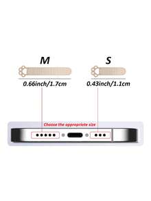 8Pcs Cat Paw Shape Metal Dust Proof Stickers For IPhone 12-17 Speaker Grille, Christmas Gift