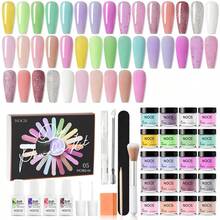 NOCIS Dip Powder Nail Kit, Dipping Powder Set With Base Top Coat, Activator, Brush, And Saver For Nail Salon And At Home - Nhiều màu - Xem 11