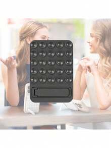 Soporte de silicona para teléfono con agarre adhesivo, soporte de teléfono con ventosa de silicona de doble cara, accesorios de teléfono de manos libres con agarre fuerte para selfie y video compatible con iPhone, teléfonos Android, regalo para cumpleaños, familia, amigos