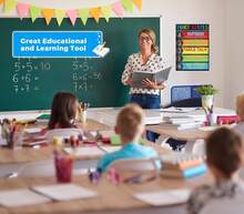 WALENGIF Voice Level Chart For Classroom - Voice Level Poster Classroom Rules Chart Noise Levels Sign For Wall Back To School Supplies Teacher Must Haves For Classrooms Elementary Decorations - 黑色 - 查看 4
