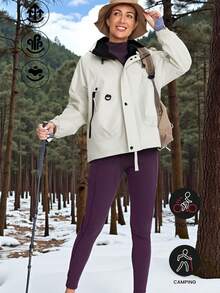 2025新款女士休闲户外防风外套，实用大衣，情侣防风衣，骑行夹克，登山夹克，滑雪夹克