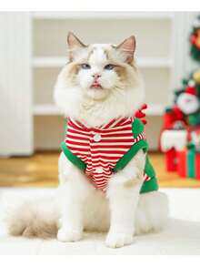 Ropa de Navidad para mascotas perros y gatos, mallas de reno, chalecos, ropa de fiesta navideña para mascotas, regalos de Navidad