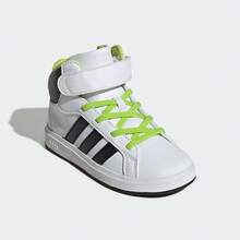 Adidas 男小童GRAND COURT MID K兒童運動鞋JR0802 - 白色 - 查看 5