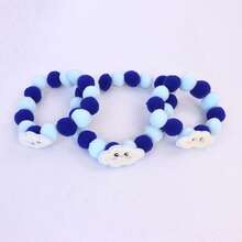 Colorful Felt Ball Decor Collar For Pets, Cats And Dogs, Decorative Accessory For Pet Photography