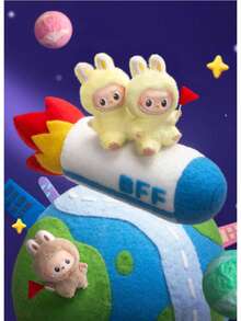 Pop Mart Labubu THE MONSTERS Pin For Love Series (N-Z) - Vinyl Pendant Keychain Decorative Doll 1 Single Blind Box (N-Z) Authentic Halloween Collection - Multicolor - View 6