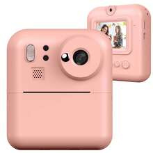 Máy ảnh in ảnh tức thời này có màn hình 2.4 inch, camera kỹ thuật số HD 1080P, camera 48MP, hai chế độ in và nhiều loại nhãn dán có thể in. Máy có đèn flash tích hợp, cổng sạc USB và đi kèm 3 cuộn giấy in ảnh. Đây là món quà lý tưởng cho Halloween, Giáng sinh hoặc sinh nhật, đặc biệt phù hợp cho thanh thiếu niên. Quà tặng tựu trường. - Nhiều màu - Xem 15