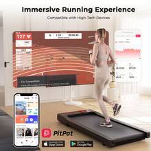 Walking Pad Raceable, Treadmill For Home, Suitable For High-Tech Devices, Treadmill Desk With Professional Training Courses And Multi-Runner Races, Treadmill With App Control - View 2