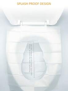 Housse de siège de voyage à usage unique, tapis de siège de toilette portable pour les voyages/affaires, tapis de papier toilette portable imperméable, accessoire essentiel pour les voyages en avion, la grossesse/l'accouchement/l'utilisation des toilettes publiques, la vie sur le campus, les excursions en plein air, le camping, les accessoires de salle de bain. Housse de siège de toilette en papier soluble, couleur kaki, emballée individuellement, propre .