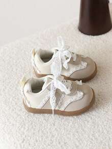 1 Pair Spring/Summer Soft Bottom Low-Top Casual Shoes, Breathable Mesh Toddler/Little Kid Shoes