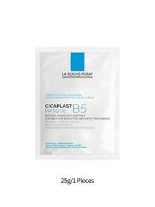 La Roche-Posay 理肤泉 CICAPLAST B5 多效修护面膜，1 片装 - 经皮肤科医生测试的舒缓配方，蕴含泛醇 B5 和甘油，有效修护肌肤屏障，减少泛红/干燥/刺激，无香料，无防腐剂，旅行装单片装，适合敏感/受损肌肤，日常紧急护理 - B5 - 查看 12