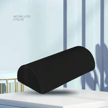 Orthopädisches Beinpositionierungskissen für Rücken- und Seitenschläfer, Memory-Schaum Halbmond-Bolsterkissen für Knie- und Knöchelstützung, Beinelevationskissen zur Linderung von Lumbenschmerzen, für Rekonvaleszenz nach Operationen, Ischias-Komfort - ideal für Erwachsene, Senioren, Schwangere (tolles Geschenk zum Muttertag, Vatertag)