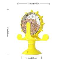 宠物用品畅销款小型犬玩具，猫咪慢食喂食器风车转盘 - 彩色 - 查看 2
