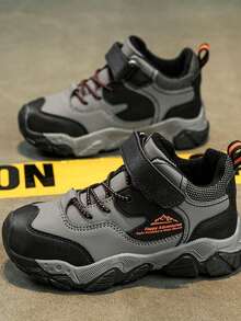 2025年新款保暖厚底登山鞋 - 灰色 - 查看 4