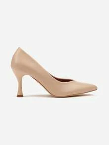 Vices Heels With Natural Leather Insole - Mocha Brown - View 3
