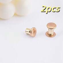 2/4/5/10个装免缝裤边夹，适用于裤子和帽子 - 隐形可调节腰带收紧器，金色/银色/黑色 - 彩色 - 查看 16