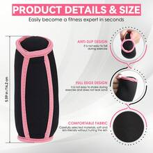 Ueasy Hand Weights Set, Walking Weight Of 2 (0.5lbs Each) Soft Dumbbells Sets For Women Men, Walking Dumbbell With Hand Strap For Workout Running Physical Therapy Aerobics