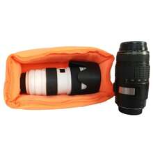 Camera Insert Bag Partition Padded Bag Velvet Shockproof Protection Camera Lens Case Soft Bag For Canon Nikon DSLR Cameras - Multicolor - View 8