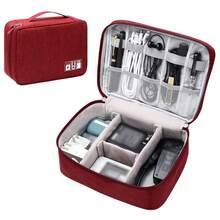 1pc Simple Data Cable Zipper Storage Box, Lightweight Portable Travel Electronic Accessories Bag, Tools Box For Watch, .Cationic Data Cable Storage Bag, Large Capacity Waterproof Multifunctional Organizer Pouch, Digital Accessory Organizer, Cosmetic Travel Bag,Travel Storage Bag, Universal Electronic Accessory Storage Bag, Travel Tool Bag, Suitable For Electronic Accessories Such As Charging Cables, Chargers, Hard Drives, Mobile Phones, Power Banks, Etc.  1pc Simple Data Cable Zipper Storage Box, Lightweight Portable Travel Electronic Accessories Bag, Tools Box For Watch, Travel Supplies, Electronics Storage Travel Universal Multifunctional Digital Product Storage Case Waterproof Electronic Accessories Storage Box Multifunctional Digital Product Storage Bag For Cables, Charger, Cell Phone, USB, SD Card, Hard Drive, Power Bank School College Electronic Bag Portable Charger Charger Case Headphone Case Cable Bag Cable Organizer Digital Camera Camera Case Camera Bag Cannon - 彩色 - 查看 13