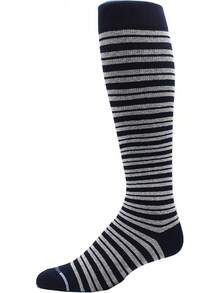 4 pares para hombre, Dr. Motion Athletic - Calcetines altos de compresión graduados para viajero. - Mcomp-sl7 - Ver 3