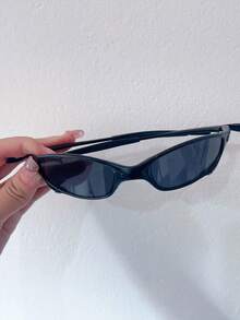 Men's And Women's Sunglasses - 全黑 - 查看 2