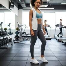 Unisex Challenge Fitness Fashion Sneakers Ideal For Gym Training And Walking - trắng - Xem 2