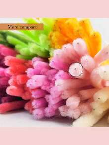 400/100pcs Value Pack DIY Pipe Cleaners, Macaron Colors, Random Mixed Colors Bulk Includes Dense Chenille Stems, Fluffy Sticks, Craft Pipe Cleaners, Pipe Cleaners Crafts Arts And Crafts Decorative Chenille Stems Supplies, Christmas Gifts Random Color Chenille Stems, DIY Craft Pipe Cleaners For Bouquets, Headbands, Bracelets, Bright Colors And Thickened, Suitable For Valentine's Day, Birthday, Party Favors