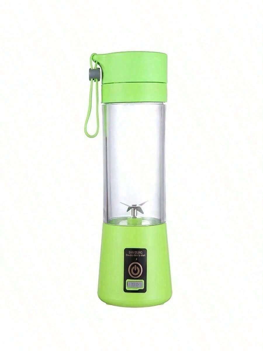 Rechargeable Portable Blender - Fruit Juicer, Suitable For Juicing, Vegetable And Fruit Shakes And Making Smoothies, 6-Blade Three-Dimensional Blade, USB Charging, Perfect For Use At Home And On The Go. - Green - View 1