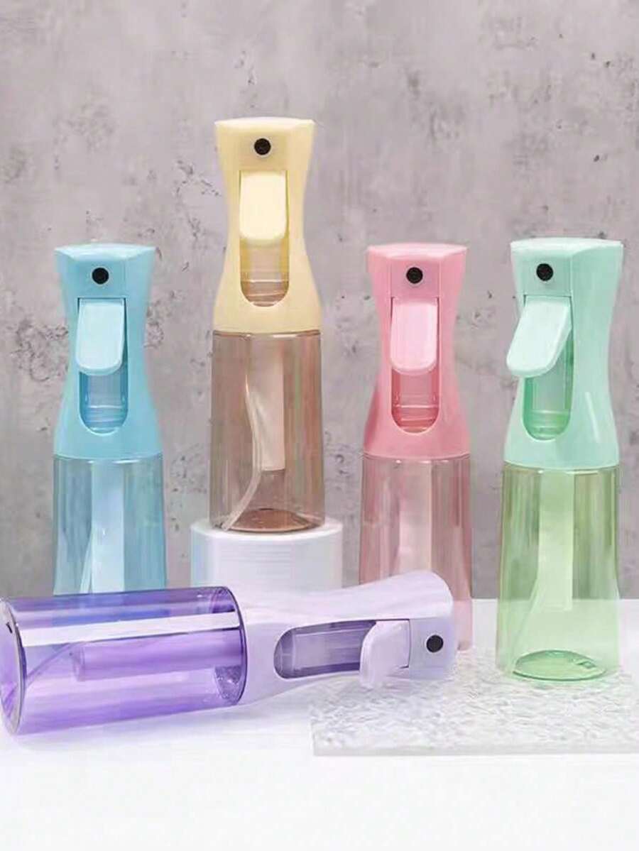 Botella de spray vacía de 300ml, rociador de niebla fina continua para peinado, botella de spray de agua recargable para cuidado de la piel, ducha para mascotas, plantas, viajes, planchado y limpieza