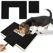 Fxvhojq Dog Scratch Pad Nails, Sandpaper Nail File Board With Built-In Snack Box, Grinding Square Scratching Scratchboard, Puppy Clippers Small And Medium Dogs - d - 查看 9