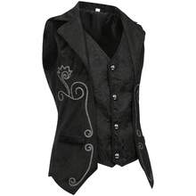 Men Cosplay Clothing - Black - View 2