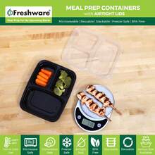 Bag Clips - 3 Compartments, 21 Pack, 24 Oz - View 3