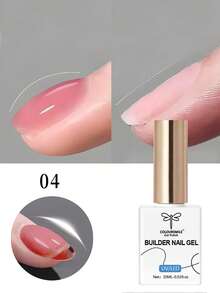 COLOURSMILE 15ml Clear Building Nail Gel Nail Polish For Strengthener Gel Extension Gel Base Coat In A Bottle Soak Off Uv Led Gel Nail Extension - Clear - View 14