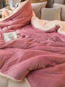 Soft & Lightweight Fleece Blanket - Plush Lamb Wool Blanket With Zipper, Suitable For Bedroom, Guest Room, Sofa, Machine Washable