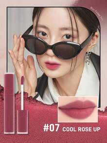 Rom&nd Romand BLUR FUDGE Lip Gloss, Moisturizing, True Color, Waterproof Long-Lasting, Non-Greasy. Korean Makeup, 5g/0.17oz - 07 Cool Rose Up - Xem 2