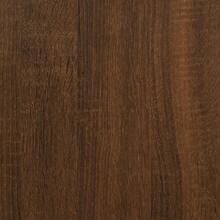 Coffee Table Brown Oak 101x49x39.5 Cm Engineered Wood - Brown - View 11