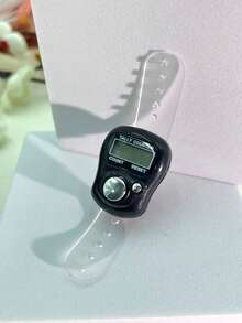 1 pièce Compteur électronique pratique, pression manuelle avec dispositif de comptage électronique de trous, dispositif de comptage intelligent pour entrepôt, comptage d'anneaux, compteur de mode, cadeau de Noël, d'Halloween, d'Action de grâce, cadeau de jeu